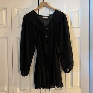 Urban Outfitters | Sheer Dot Romper | Size M | GUC